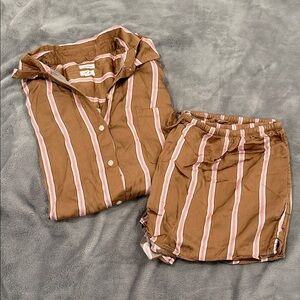 Aerie Striped Pajama Set